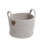 Exquisite Nordic Style Handle Laundry Basket Cotton Thread Storage Barrel Clothes Box Storage Basket