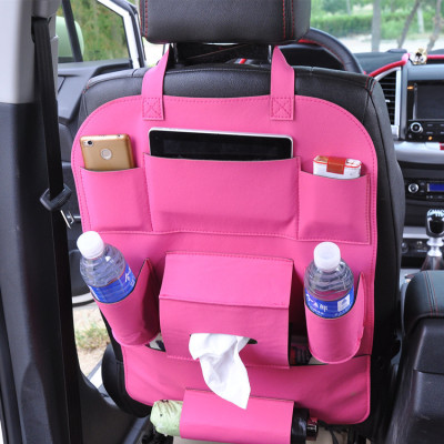 Factory Direct Sales Car Seat Storage Bag Chair Back Shopping Bags Back Pocket Multifunctional Hanging Bag Logo Can Be Added