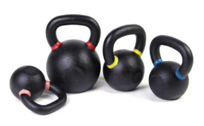 Weight Lifting Fitness Dumbbell Ring Spraying Kettlebell Arm Strength Exercise