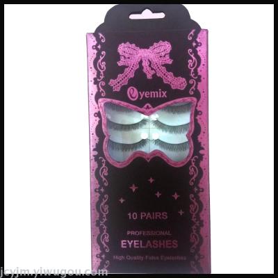 Eyemix Handmade Eyelashes 10 Pairs Handmade Eyelashes