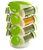 The SPICE RACK Rotates a 16 - piece set of treelike 16 PCS SPICE RACK with multiple holes