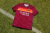 Roma's 2020-21 season home shirt with short sleeves and shorts a two-piece set