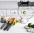 Multifunctional spoon holder Mat Kitchen pan holder for storage and Storage Shelves floor Plastic pan holder