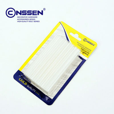 Kangcheng Transparent hot melt adhesive stick 11mm 7mm stick blister packaging Domestic and foreign supermarkets over 2 yuan store supply