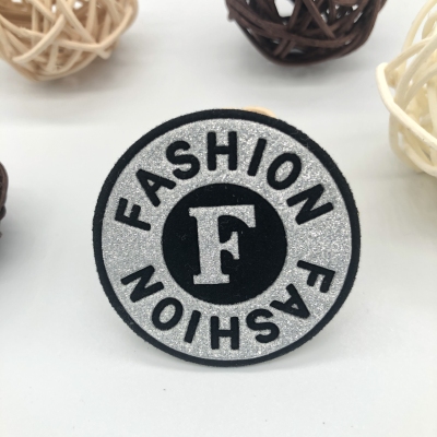 Factory direct sell leather label FASHION label for stock