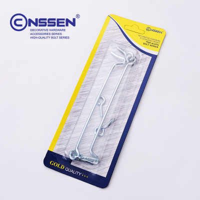 1, CONSSEN, old - fashioned window hook, windproof hook, suction card and plastic packaging