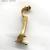 Factory Direct Sales Curtain Rod Bracket Golden Single Bracket Furniture Hardware Accessories