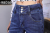 New autumn Women's high waist three row button stretch jeans small feet Korean fashion show trend Lead