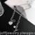 2020 New Trendy Light Luxury Necklace for Women Niche Design Hip Hop Internet Celebrity Titanium Steel Clavicle Chain Ins Cold Style