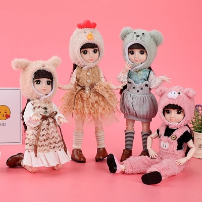 36cm Large Yi Tian Barbie Doll Gift Set Girl Princess Children's Toy Dolls for Dressing up Spot