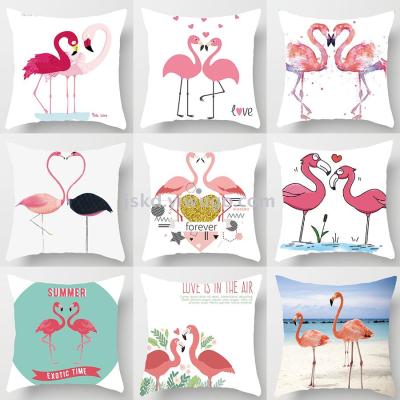 Amazon sells Flamingo pillow cushions, peach leather uphols0t0ery, sofas, office pillowcases and backrests directly from