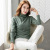 Cation base unlined upper garment female Foreign style autumn and winter new half-high-collar solid color High elastic long sleeve unlined upper garment thermal clothing