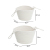 New French Single Binaural Cotton Thread Storage Laundry Basket Clothing Toys Snacks Storage Basket Washable Environmental Protection Sundries Basket