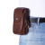 New Men's Fashion Business Mobile Phone Waist Bag Belt Vertical Model in Square Shape Multi-Functional Cowhide Pannier Bag Factory Wholesale