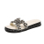 [Spot Supply] Summer Women's Slippers Internet Hot Diamond Band Slippers