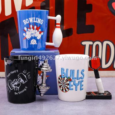 The Creative Sports Series Mug shot Fire Cup CERAMIC Cup