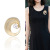While European and American style retro color plated gold with Pearl Brooch top Ladies clothing Accessories manufacturers Direct sale on it