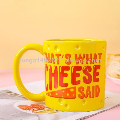 Creative Cheese Mug 10 ceramic Cup Cheese