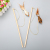 Pet Supplies Natural Wooden Sisal Mouse Head Bird Cat Toy with Bell Cat Playing Rod Wooden Stick Pet Toy