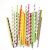 Environmental Protection, Safety, Hygiene, Degradable. Paper Food Grade Color Striped Pure Wood Pulp Paper Straight Straw
