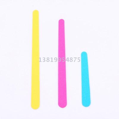Factory Direct Manicure Tools double-sided round-tip nail Sanding file Sanding nail File