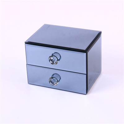 Home Furnishings Storage Box Jewelry Box Jewelry Box Glass Storage Box Cosmetic Case