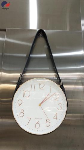 northern european ins style home living room restaurant ideas mute round wall hanging wall decoration study clock