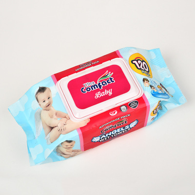 Ms one - time discharge makeup cotton 120 tablets with cover cleaning wipes the baby no stimulus mild cleansing wet paper towels