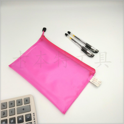 Zipper bag file bag office information bag pen bag note bag self-produced self-sold test bag