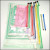 The Zipper bag office information bag file bag student pencil note bag manufacturer Direct sale