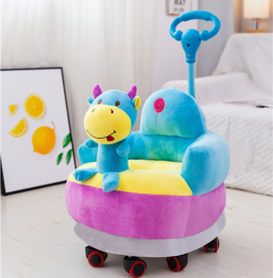 Baby sofa cute learn to sit children sofa baby boys and girls fall off lazy cartoon seats can be removed and washed