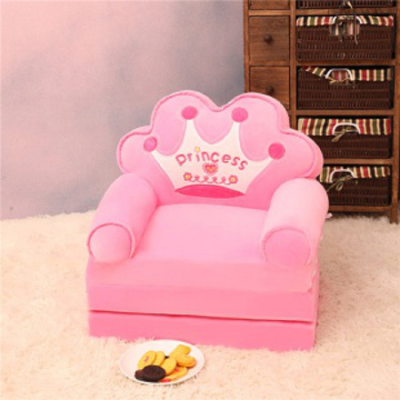 Children folding sofa bed siesta cartoon cute kindergarten baby sofa seat can be removed and washed three floors