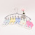 Stainless Steel 10-Clip Clothes Hanger Multi-Clip Baby Sock Underwear Hanging Baby Underwear Multi-Functional Socks Clip