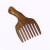 Natural Green Ebony Eight Comb tooth gear Shaper Dish hair comb Comfortable massage Comb Unique Design