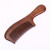 High - grade natural solid wood log take home portable head meridian massage comb a comb comfortable feel