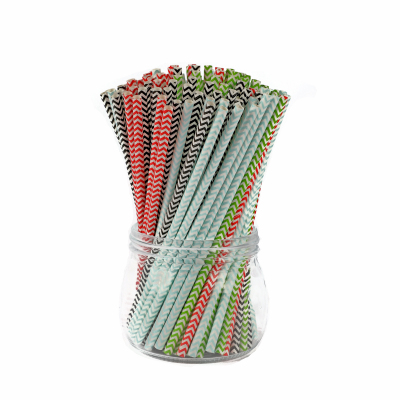 Drinking Cocktail Food Grade 100% Biodegradable Disposable paper straws
