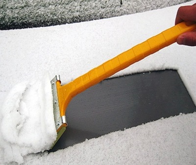 Car Snow Plough Shovel Beef Tendon Scraper Wiper Film Scraper Ice Removal Snow Shovel