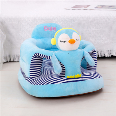 Cartoon children learn to sit on sofa couch cushion cushion cushion baby stuffed toy Birthday gift boy girl