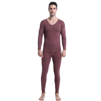 The 2020 Derong thermal suit, hair and thermal constant temperature underwear, Men Slimming Long Johns thermal underwear, men