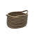 Knitted Basket Woven Storage Basket Toy Basket Blanket Basket Rope Laundry Basket Cotton Rope Storage Basket