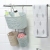 W16-2008 Multi-Purpose Mini Plastic Rattan Cradle with Hook Kitchen Bathroom Sundries Storage Storage Hanging Basket