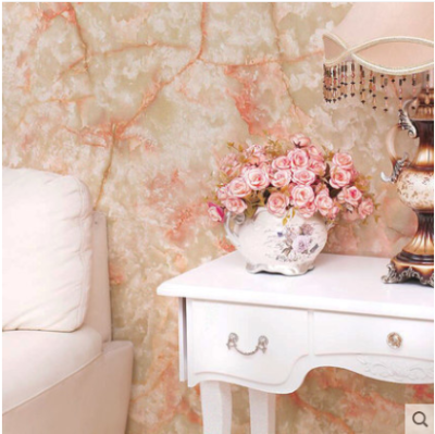 Self adhesive wallpaper Imitation marble wallpaper bedroom living room wallpaper