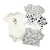 0-9 months newborn baby 5 sets of pure cotton short sleeve crawling clothes short sleeve Haoyi European and American INS
