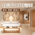 Imitation wood grain wallpaper furniture renovation cabinet wardrobe cabinet thickening new wall sticker wallpaper