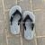 Popular in Europe and America for men and children in monochrome scrub slippers with flip-flops