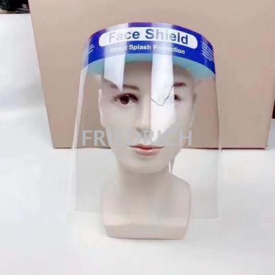 Windshield/gas shield/face mask/glass mask/protective face screen/oil shield/transparent windshield