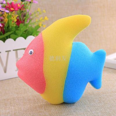 Three-Dimensional Fish Thickened Spong Mop