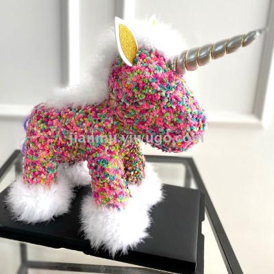 Valentine's Day Internet Celebrity Unicorn Preserved Fresh Flower Starry Flower Boys and Girls Birthday Qixi 520 Creative Gift