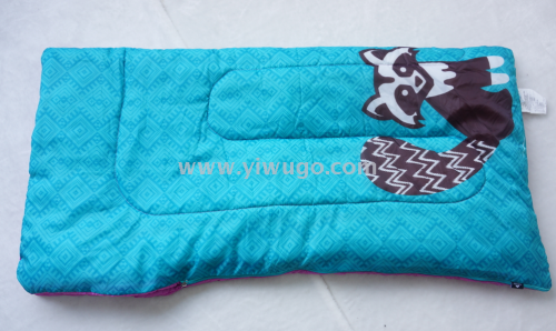 children‘s sleeping bag 1.1kg spring and autumn printed envelope sleeping bag ultra-light easy to carry outdoor sleeping bag