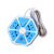 USB Socket with Switch Creative Multifunctional Porous Position Power Strip Smart Hexagonal round Household Office Socket